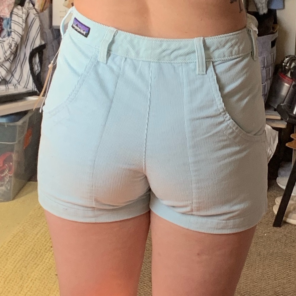 NWOT Patagonia Baby Blue Stand Up Corduroy Shorts - Picture 2 of 5